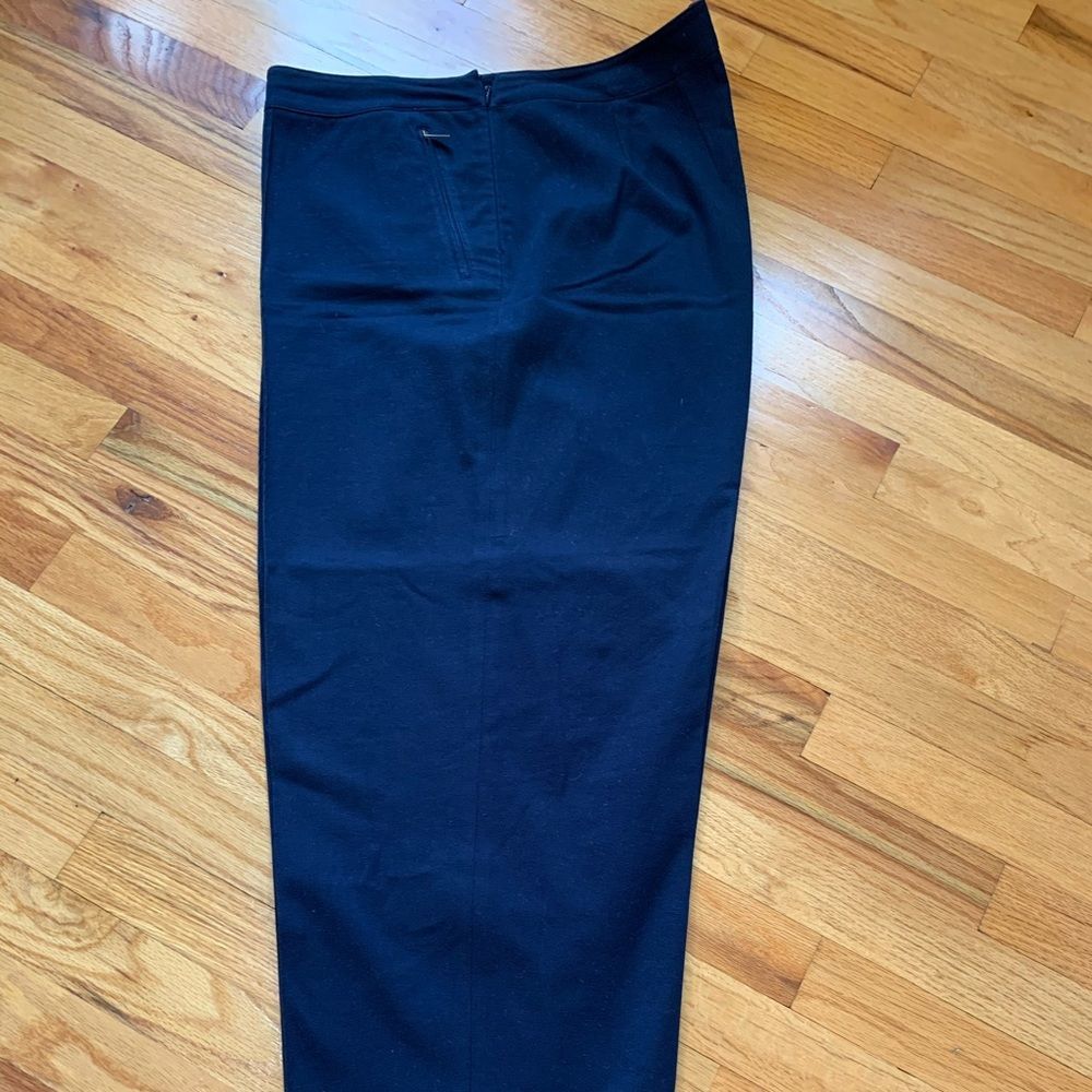 Navy Blue straight leg dress pants